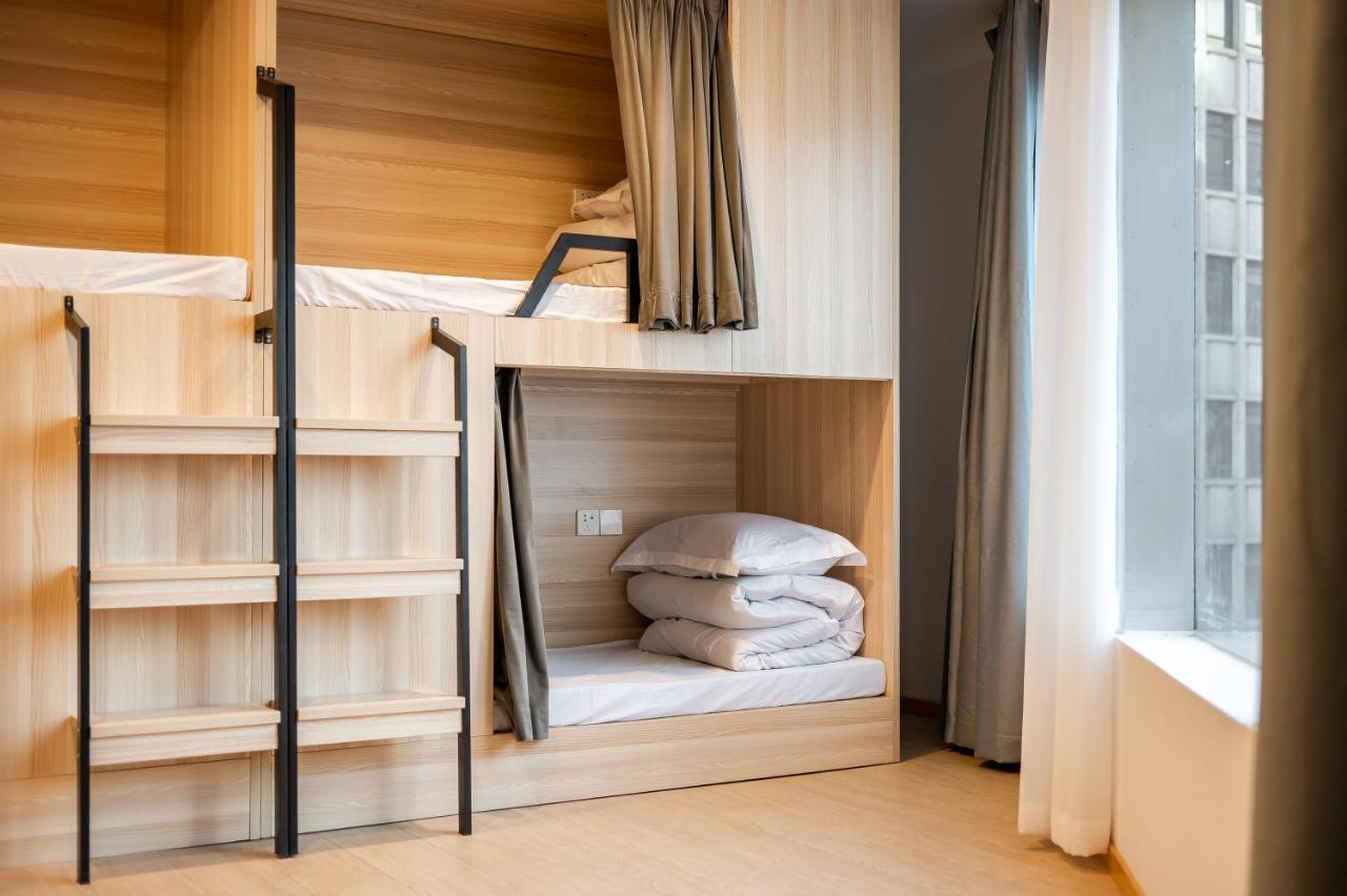 Dayin International Youth Hostel - Near East Nanjing Road & People'S Square & The Bund -Large Social Area -Bar -Cafe -Gym -Free Laundry Luggage Storage -24H Front Desk -English Service Shanghai Exterior photo